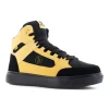 Volcom Non-Slip Shoes | Athletic*Men's Evolve Met Guard Composite Toe Skate Work Hi Top Wheat/black