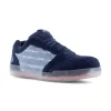 Volcom Non-Slip Shoes | Athletic*Men's Hybrid Composite Toe Skate Work Shoe Navy/celestial Blue