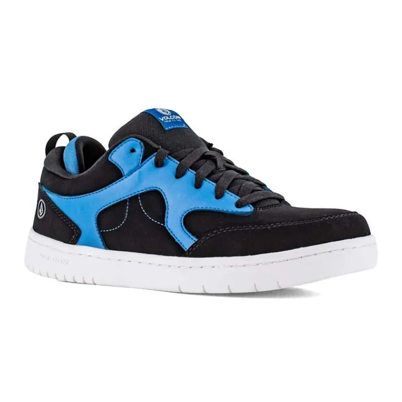 Volcom Non-Slip Shoes | Athletic*Men's Vitals Composite Toe Skate Work Shoe Navy/aged Indigo