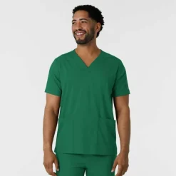Wink Boundless Scrub Tops*Men's Multi Pocket V-Neck Scrub Top