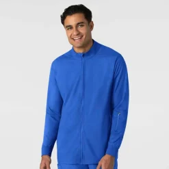 Wink Boundless Lab Coats & Jackets*Men's Zip Warm Up Scrub Jacket