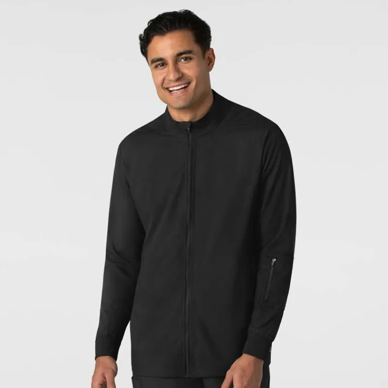 Wink Boundless Lab Coats & Jackets*Men's Zip Warm Up Scrub Jacket
