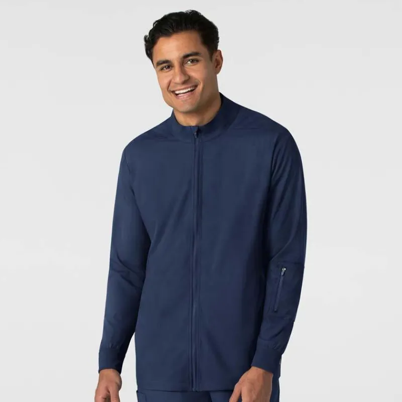 Wink Boundless Lab Coats & Jackets*Men's Zip Warm Up Scrub Jacket