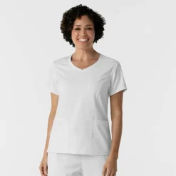 Wink Boundless Scrub Tops*Women's Two Pocket V-Neck Scrub Top