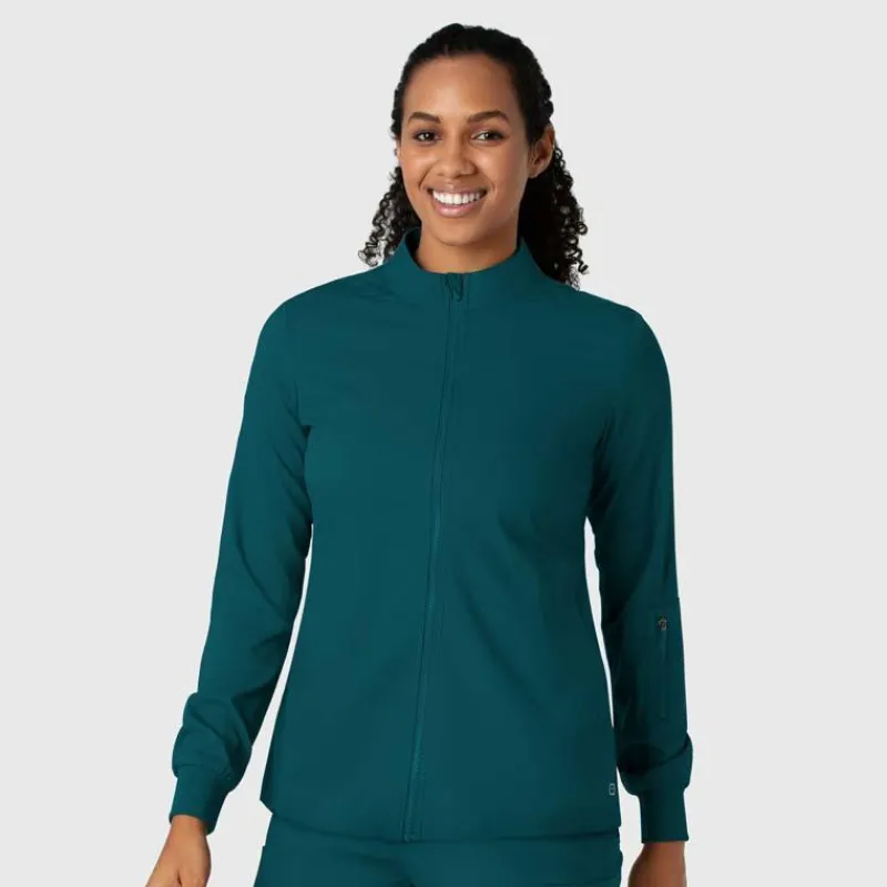 Wink Boundless Lab Coats & Jackets*Women's Zip Warm Up Scrub Jacket