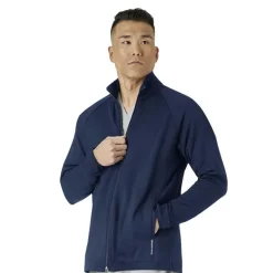 WonderWink Layers Lab Coats & Jackets*Wink Layers Men’s Fleece Full Zip Scrub Jacket