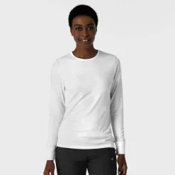 WonderWink Layers Tees & Layering Pieces*Wink Layers Women's Essential Layer Long Sleeve Underscrub Tee