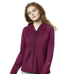 WonderWink Layers Lab Coats & Jackets*Wink Layers Women's Fleece Full Zip Scrub Jacket