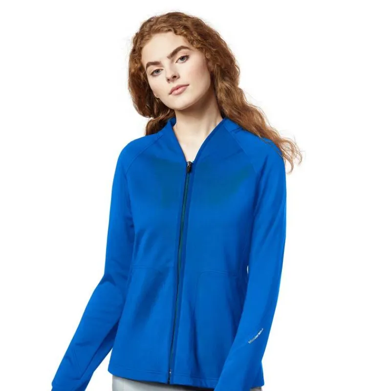 WonderWink Layers Lab Coats & Jackets*Wink Layers Women's Fleece Full Zip Scrub Jacket