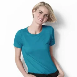 WonderWink Layers Tees & Layering Pieces*Wink Layers Women's Silky Knit Short Sleeve T-Shirt