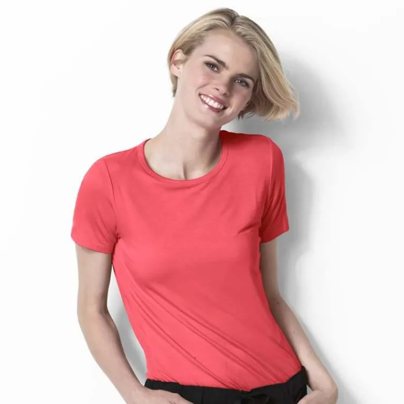 WonderWink Layers Tees & Layering Pieces*Wink Layers Women's Silky Knit Short Sleeve T-Shirt