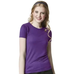 WonderWink Layers Tees & Layering Pieces*Wink Layers Women's Silky Knit Short Sleeve T-Shirt
