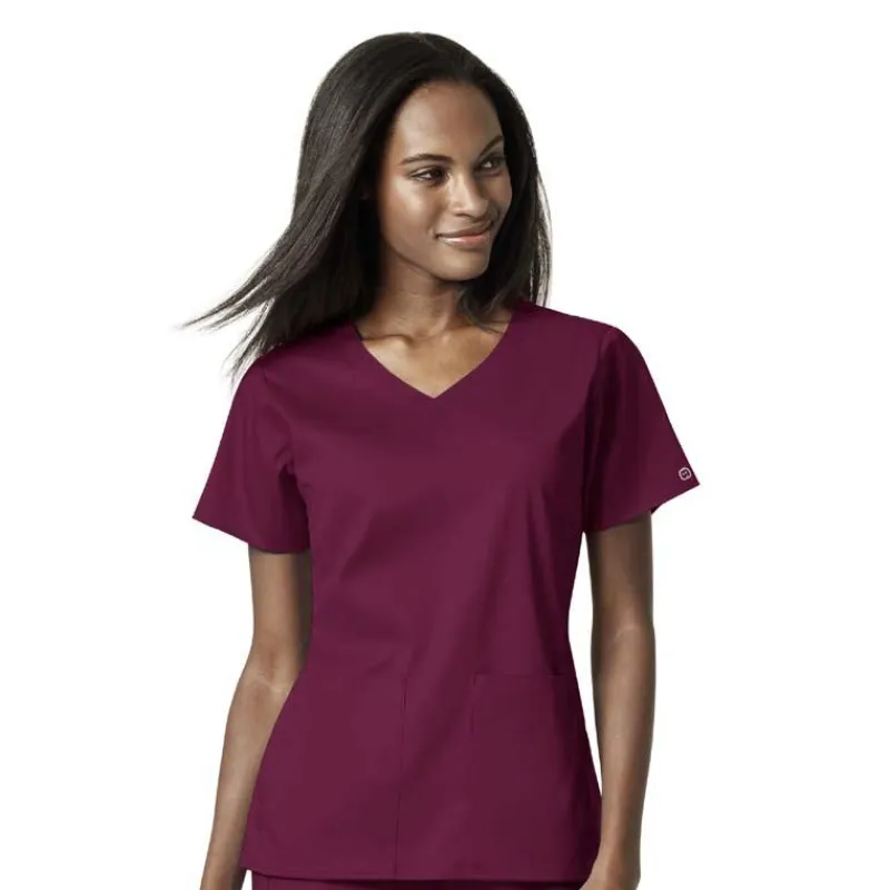 WonderWink Pro Scrub Tops*Wink PRO Women's 4 Pocket Mock Wrap Scrub Top