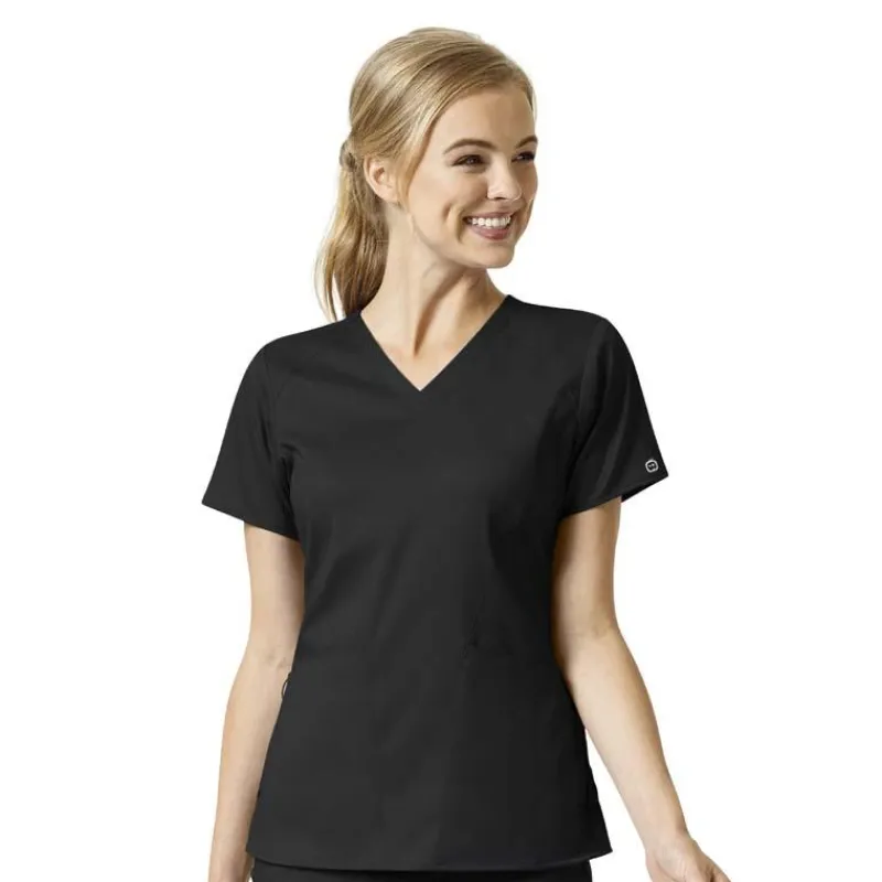 WonderWink Pro Scrub Tops*Wink PRO Women's 4-Pocket V-Neck Scrub Top