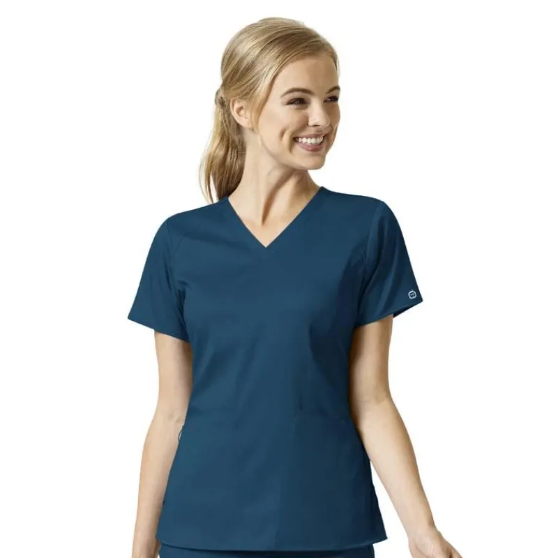 WonderWink Pro Scrub Tops*Wink PRO Women's 4-Pocket V-Neck Scrub Top