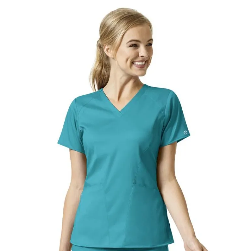 WonderWink Pro Scrub Tops*Wink PRO Women's 4-Pocket V-Neck Scrub Top