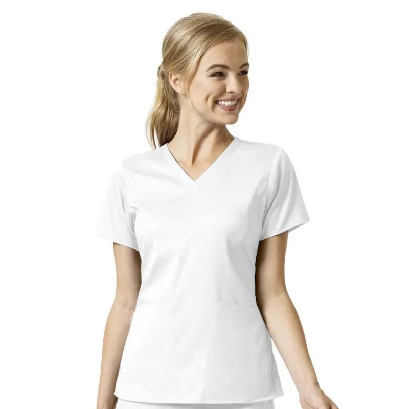 WonderWink Pro Scrub Tops*Wink PRO Women's 4-Pocket V-Neck Scrub Top