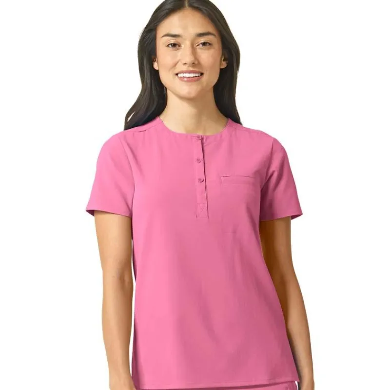 WonderWink RENEW Scrub Tops*Wink RENEW Women's Eco Friendly Tuck-In Scrub Top