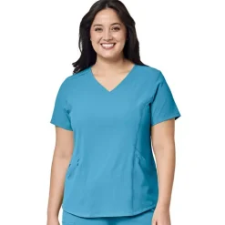 WonderWink RENEW Scrub Tops*Wink RENEW Women's Eco Friendly V-Neck Scrub Top