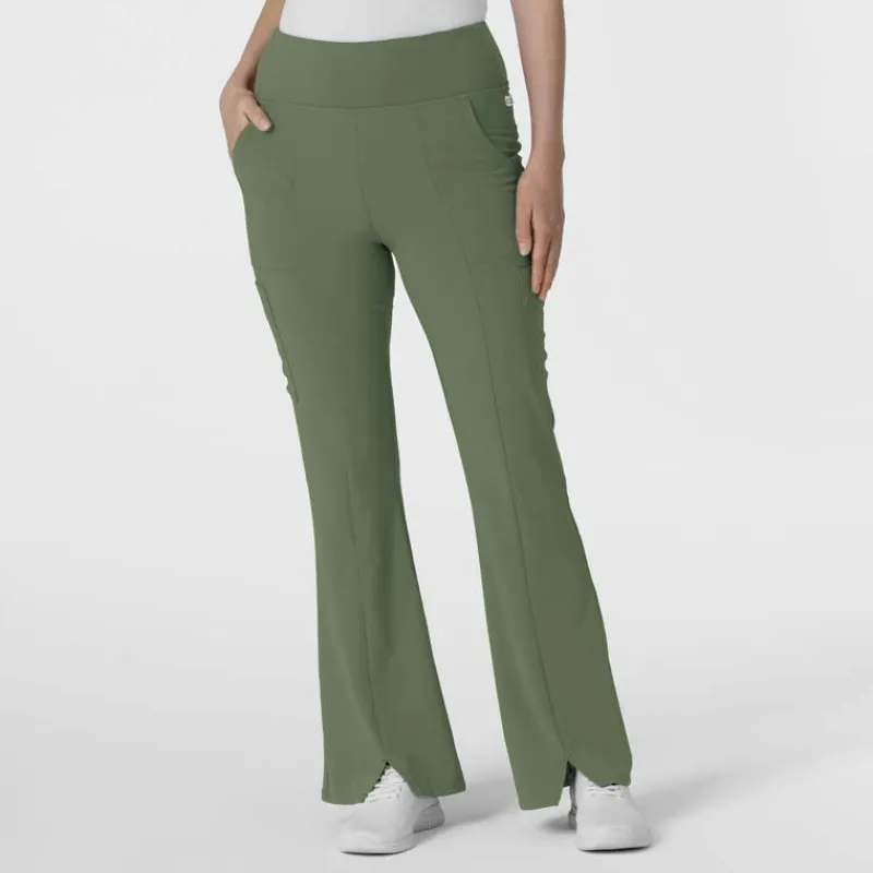 WonderWink RENEW Scrub Pants*Wink Renew Women's Eco Friendly Cargo Flare Scrub Pant