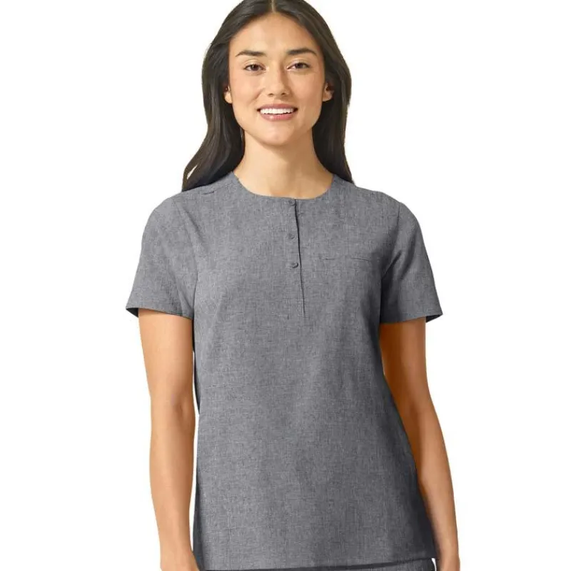 WonderWink RENEW Scrub Tops*Wink RENEW Women's Eco Friendly Tuck-In Scrub Top