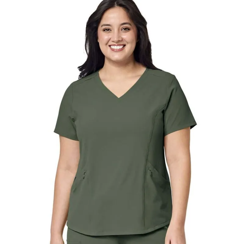 WonderWink RENEW Scrub Tops*Wink RENEW Women's Eco Friendly V-Neck Scrub Top