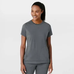 WonderWink RENEW Scrub Tops*Wink RENEW Women's Knit Flex-n-Reach Crew Neck Scrub Top