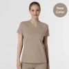 WonderWink RENEW Scrub Tops*Wink RENEW Women's Knit Flex-n-Reach V-Neck Raglan Scrub Top