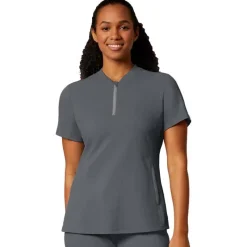 WonderWink Thrive Scrub Tops*Wink Thrive Women's Quarter Zip Neck Scrub Top