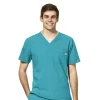 Wonderwink W123 Scrub Tops*Wink W123 Men's V-Neck Scrub Top