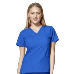 Wonderwink W123 Scrub Tops*Wink W123 Women's Classic V-Neck Scrub Top