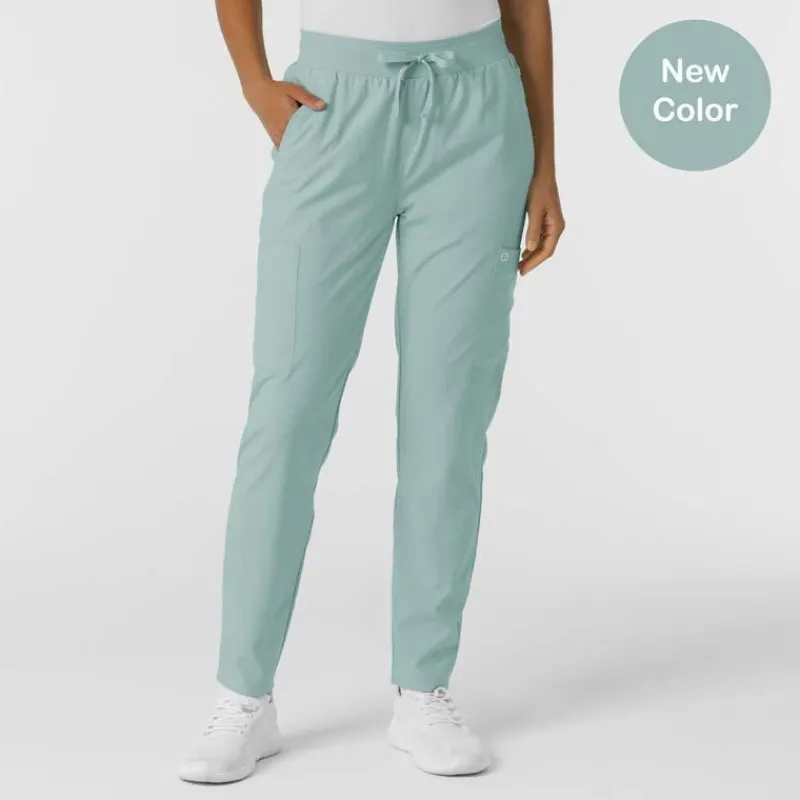 Wonderwink W123 Scrub Pants*Wink W123 Women's Flex-n-Reach Jogger Track Scrub Pant