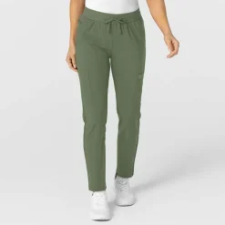 Wonderwink W123 Scrub Pants*Wink W123 Women's Flex-n-Reach Jogger Track Scrub Pant