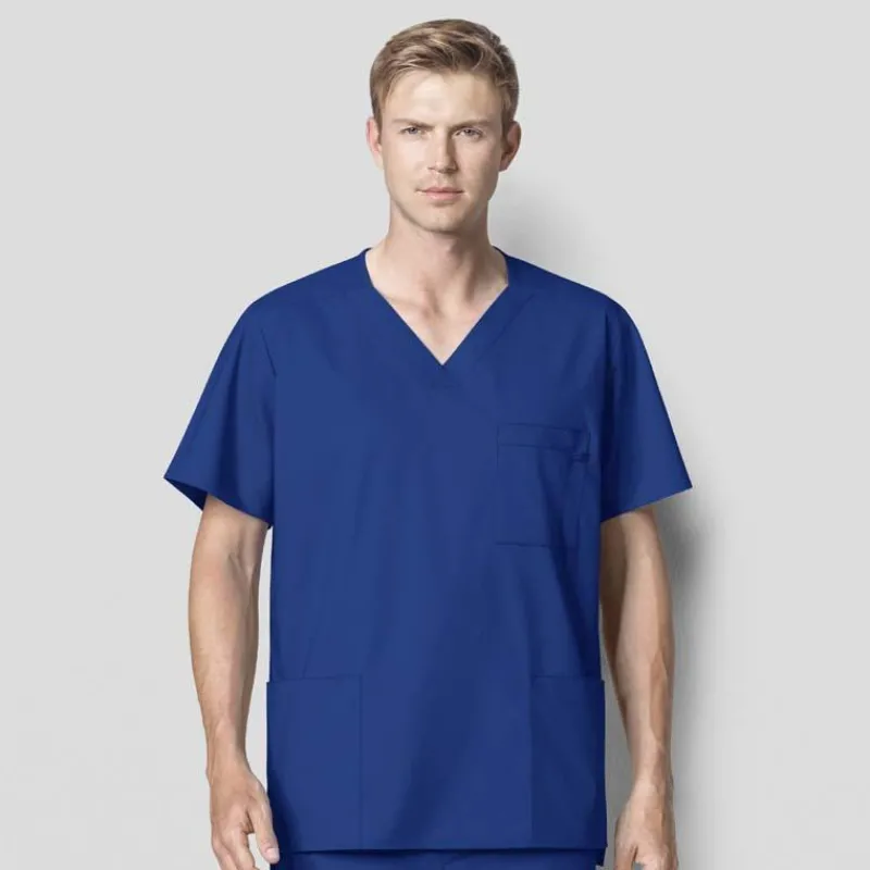 Wonderwink Wonder Work Scrub Tops*Wink WonderWORK Men's V-Neck Scrub Top