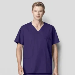 Wonderwink Wonder Work Scrub Tops*Wink WonderWORK Men's V-Neck Scrub Top