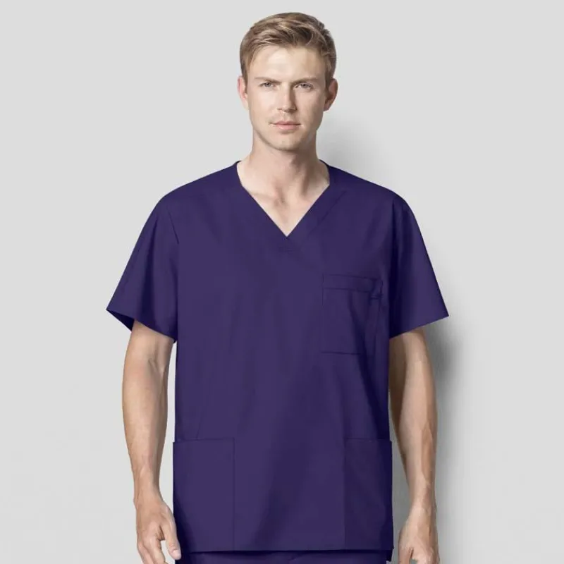 Wonderwink Wonder Work Scrub Tops*Wink WonderWORK Men's V-Neck Scrub Top
