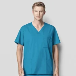 Wonderwink Wonder Work Scrub Tops*Wink WonderWORK Men's V-Neck Scrub Top