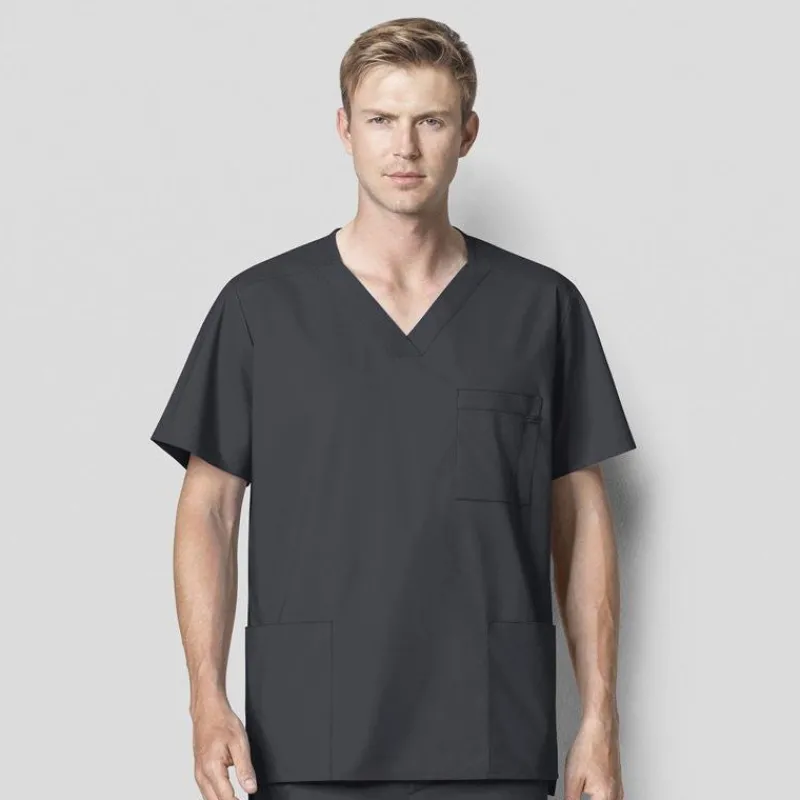 Wonderwink Wonder Work Scrub Tops*Wink WonderWORK Men's V-Neck Scrub Top