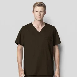 Wonderwink Wonder Work Scrub Tops*Wink WonderWORK Men's V-Neck Scrub Top