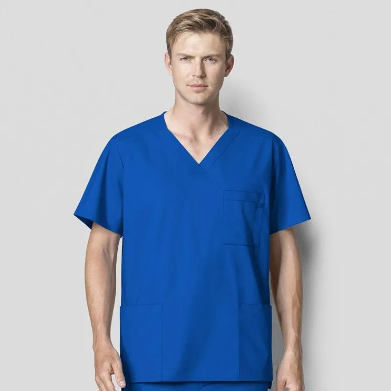Wonderwink Wonder Work Scrub Tops*Wink WonderWORK Men's V-Neck Scrub Top