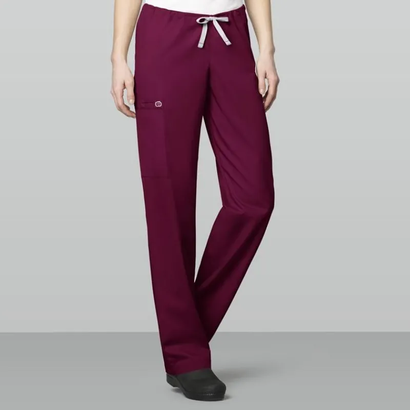 Wonderwink Wonder Work Scrub Pants*Wink WonderWORK Unisex Cargo Scrub Pant -Tall