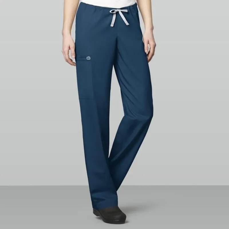 Wonderwink Wonder Work Scrub Pants*Wink WonderWORK Unisex Cargo Scrub Pant -Tall