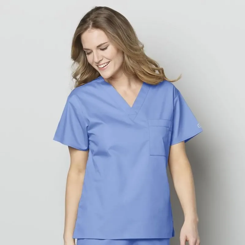 Wonderwink Wonder Work Scrub Tops*Wink WonderWORK Unisex V-Neck Scrub Top