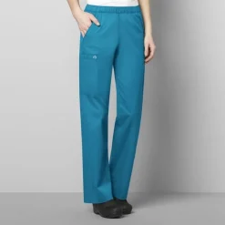 Wonderwink Wonder Work Scrub Pants*Wink WonderWORK Women's Pull-On Cargo Scrub Pant-Tall
