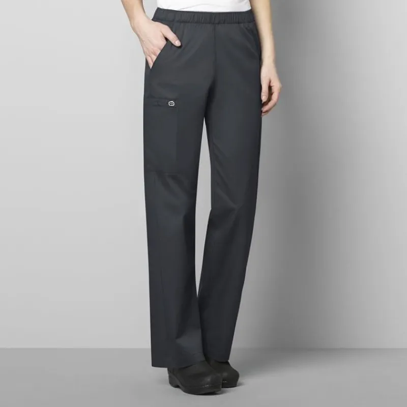 Wonderwink Wonder Work Scrub Pants*Wink WonderWORK Women's Pull-On Cargo Scrub Pant-Petite