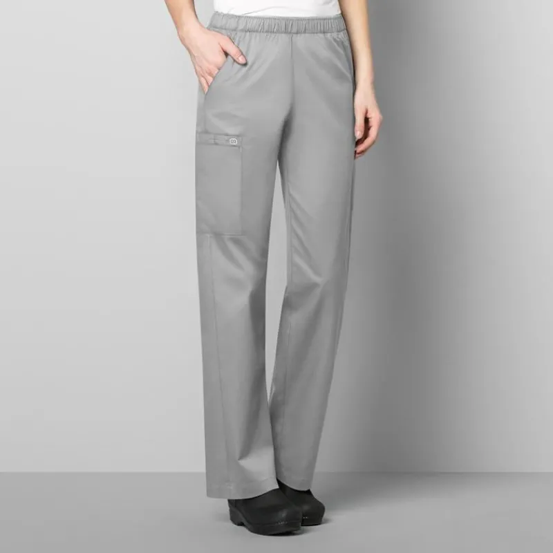 Wonderwink Wonder Work Scrub Pants*Wink WonderWORK Women's Pull-On Cargo Scrub Pant