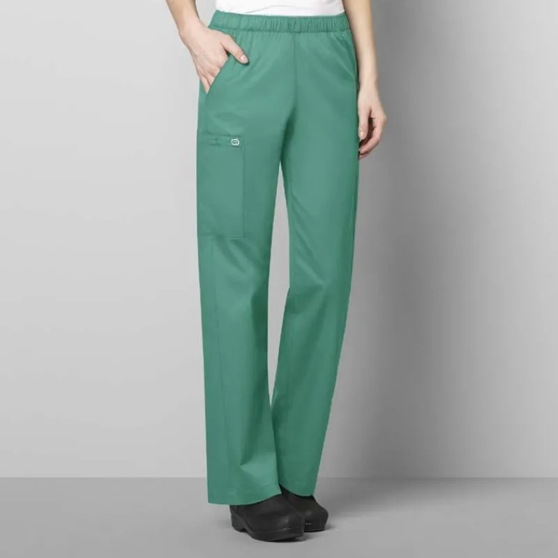Wonderwink Wonder Work Scrub Pants*Wink WonderWORK Women's Pull-On Cargo Scrub Pant-Tall