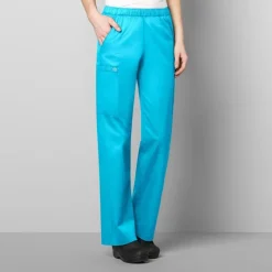 Wonderwink Wonder Work Scrub Pants*Wink WonderWORK Women's Pull-On Cargo Scrub Pant-Petite