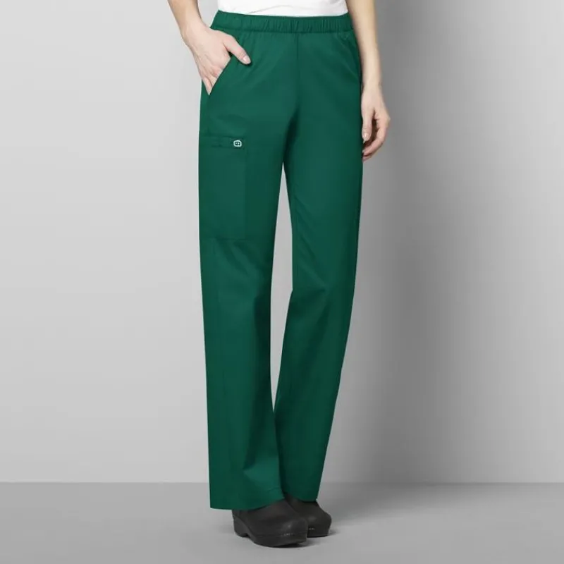 Wonderwink Wonder Work Scrub Pants*Wink WonderWORK Women's Pull-On Cargo Scrub Pant-Tall