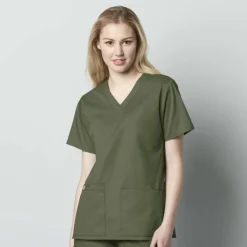 Wonderwink Wonder Work Scrub Tops*Wink WonderWORK Women's V-Neck Scrub Top